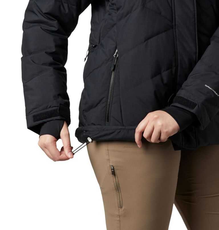 Women's Columbia Lay D Down II Jackets Black | Plus Size CA-Q831C
